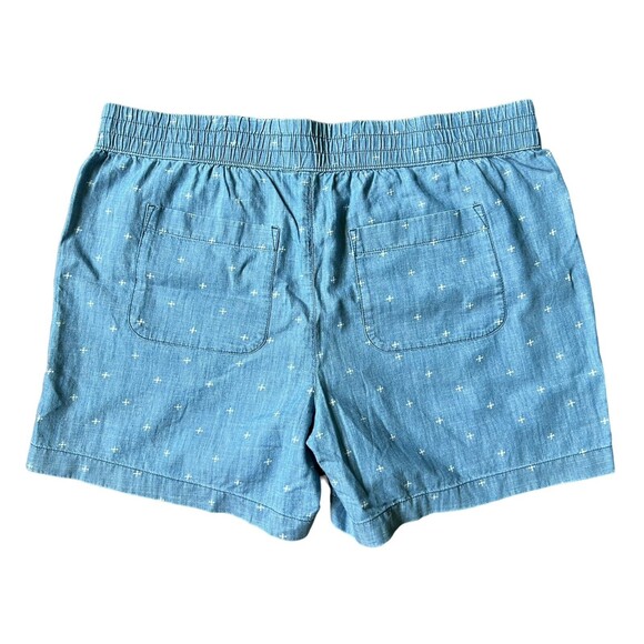 Sonoma Women’s Large Mid Rise Elastic Waistband Shorts W Pockets Size L - Picture 2 of 11